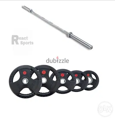 Olympic axe + Olympic plates