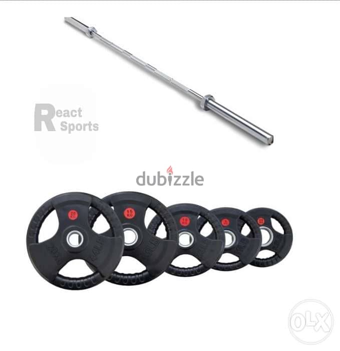 Olympic axe + Olympic plates 0