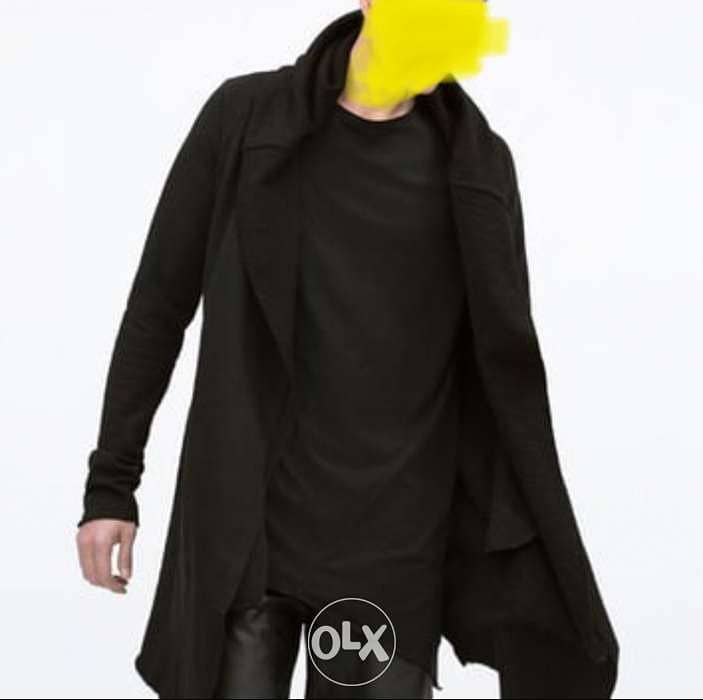 zara long cardigan 0