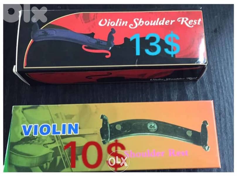 Violin rosin shoulder rest keys 2