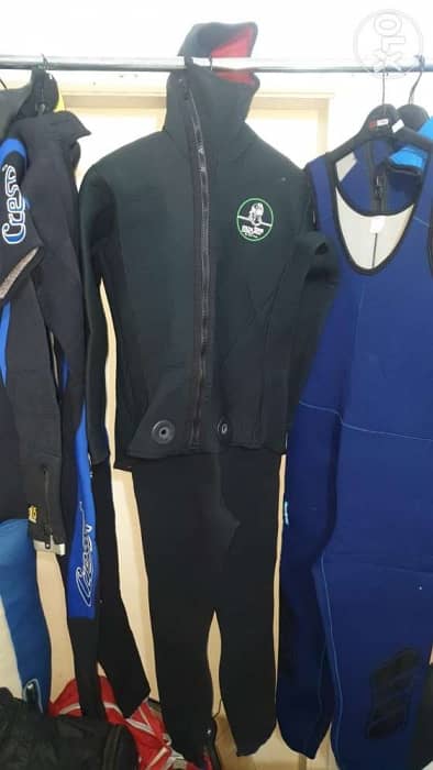 freedive suit Master Medium 5mm 2 pieces hoody 0