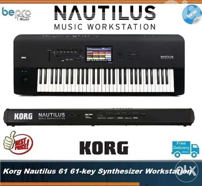 Korg Nautilus 61 61-key Synthesizer Workstation