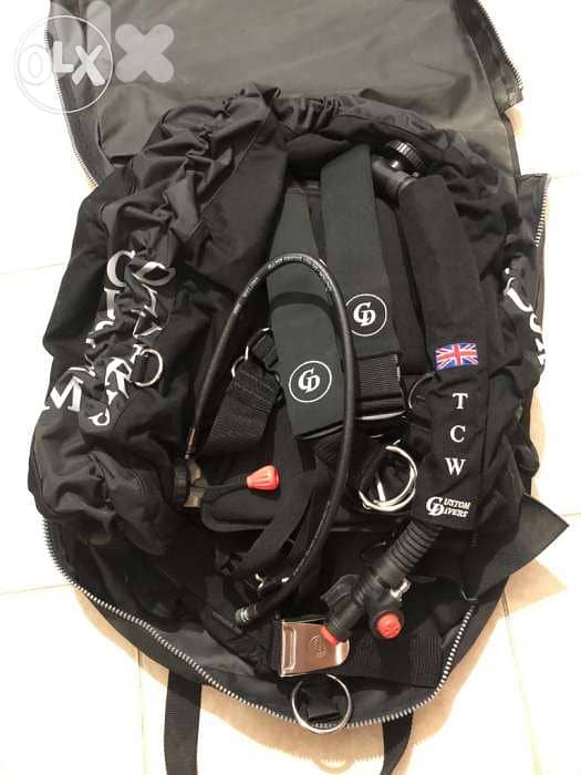 Technical Cordless Wing (TCW) Diving Instructor Equipment BCD 0