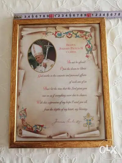 Tableau 14pieces souvenir from Vatican