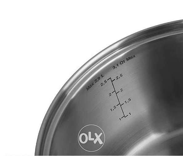 Tefal 2.8L stainless steel/ induction 3