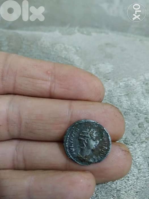Ancient Silver Coin for Empress Julia Mamaea Denarius year 222 AD 0