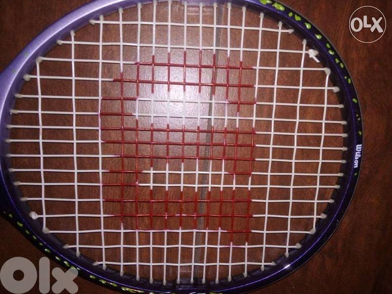 Wilson staff racket mid size head in very good cond 7