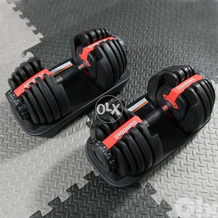 Set 2 pcs Adjustable dumbelles 0