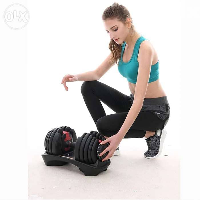 Set 2 pcs Adjustable dumbelles 2