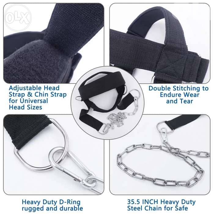 WeightLifting Head Harness 2