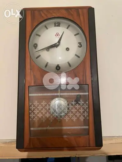 555 Grandfather Antique Wall Clock
