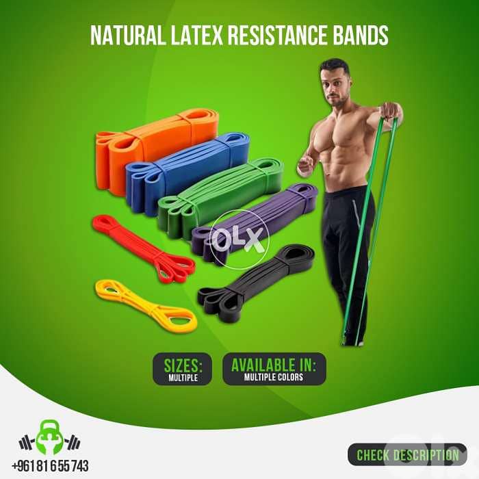 Latex powerlifting Bands 0