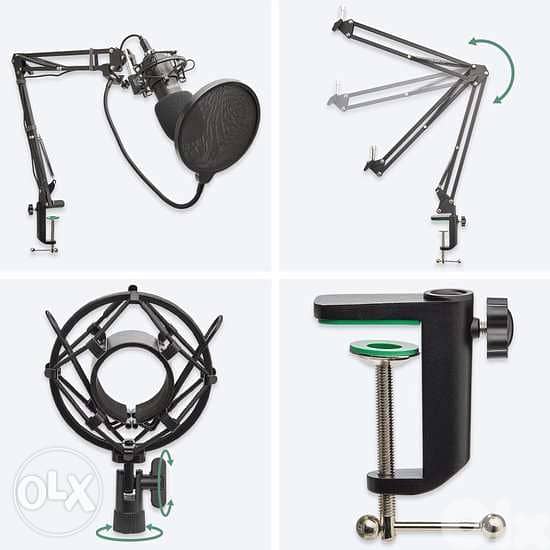 ZINGYOU Condenser USB Microphone - Cardioid Polar Pattern9/4$ delivery 1