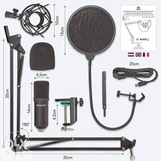 ZINGYOU Condenser USB Microphone - Cardioid Polar Pattern9/4$ delivery 4