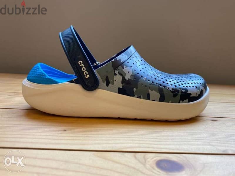 Original Crocs 76-969O37 Literide Army blue 50% off real 0