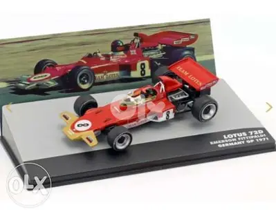 Lotus 72D diecast car model 1:43.