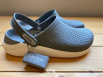 Original Crocs literide clear grey 50% off