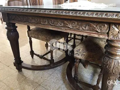 Antique Dining Room Louis XIV