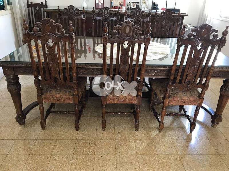 Antique Dining Room Louis XIV 1