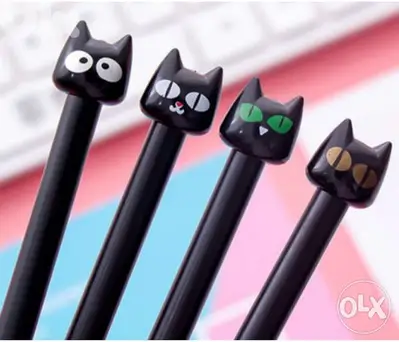 black cat pen