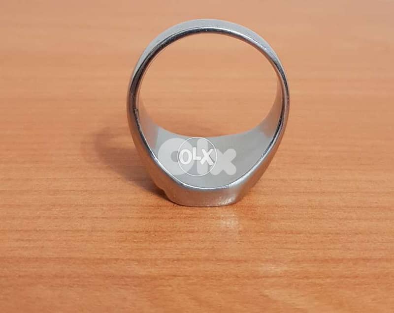 Stainless steel Ace of heart ring(Enamel filled) 1