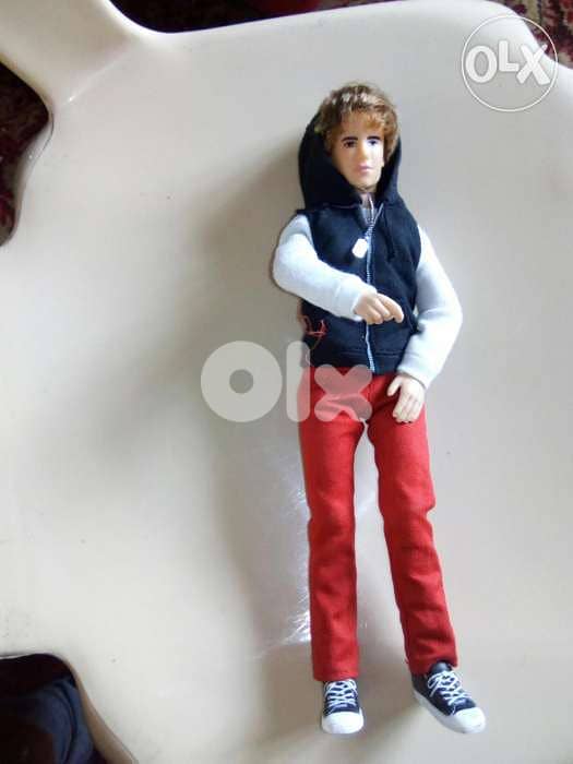 JUSTIN BIEBER Celebrety singer RARE wearing as new doll +shoes=22$ 4