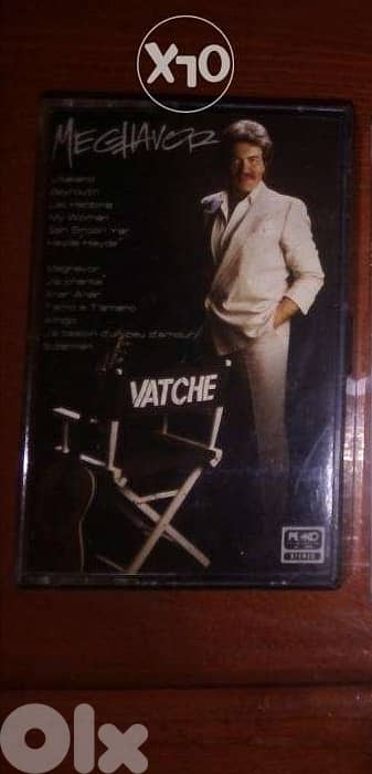 Armenian multilingual singer vatche original vintage cassette 0