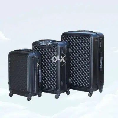 Swiss Suitcase set black 76-969O37