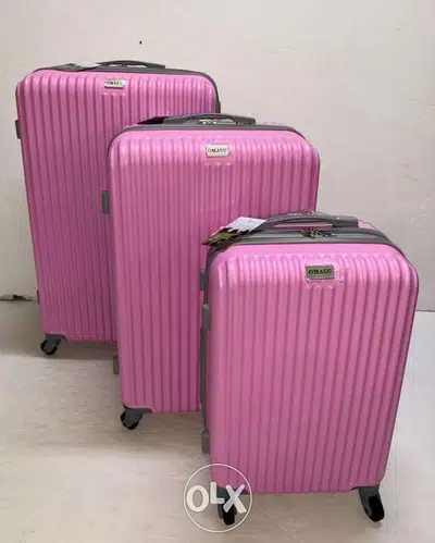 Swiss travel bags set of 3 suitcases 76-969O37