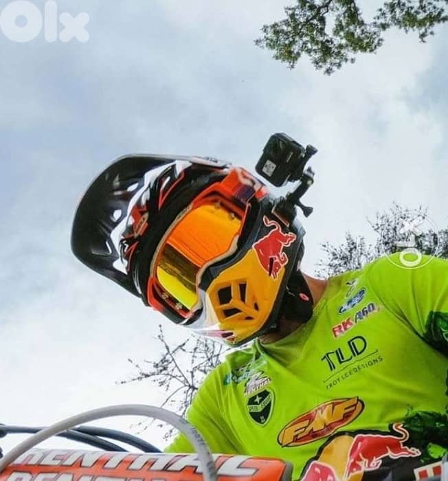 Gopro helmet front + side mount 0