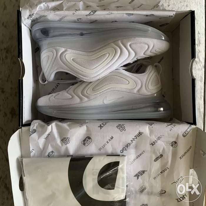 Original Nike 720 triple white 76-969O37 0