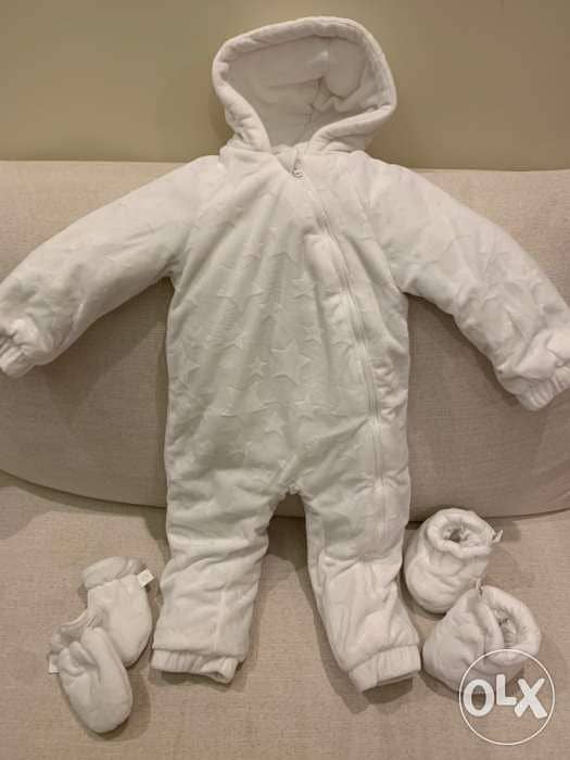 Baby Winter fleece jumpsuit 0