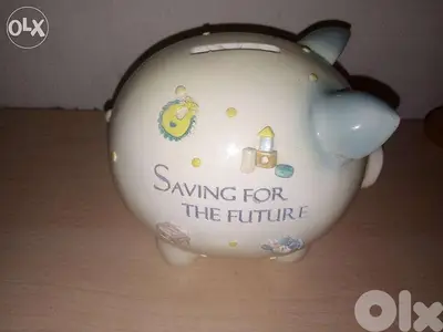 Ceramic piggy bank