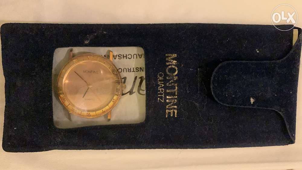 Montine Gents Gold Plated Genuine! 0