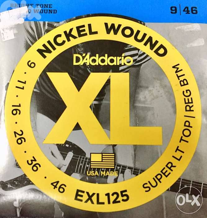 Electric strings fender daddario 0