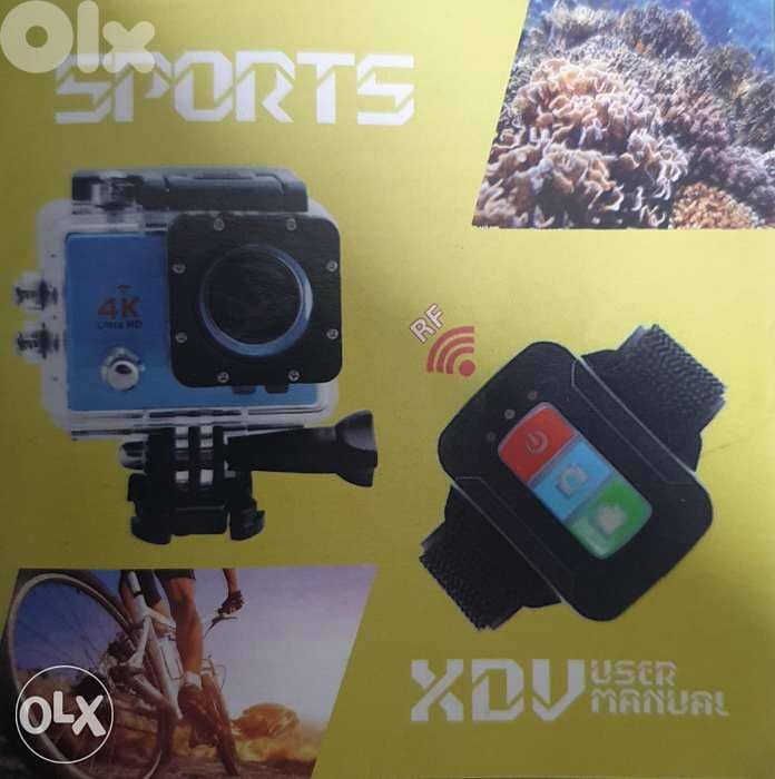 New Underwater and extreme sports camera 20 m 0