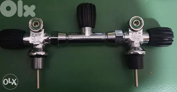 Doble tank mainfold for aluminium