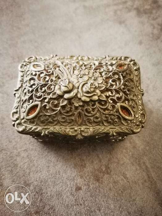 Vintage Japan Trinket Jewelry Box 0