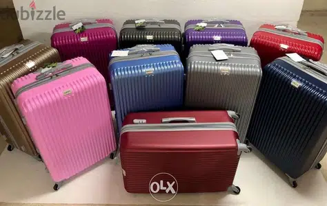 Different colors Swiss travel suitcase set 76-969O37