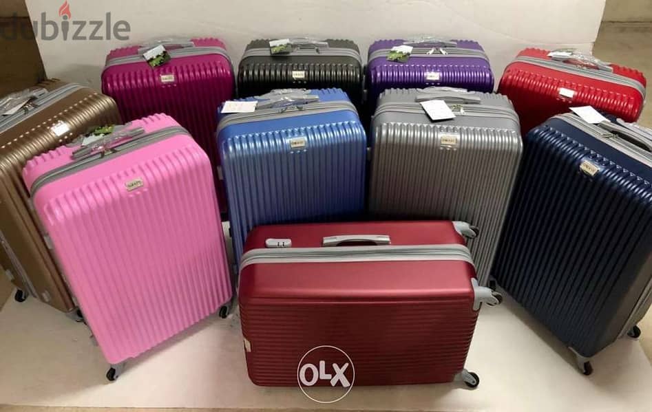 Different colors Swiss travel suitcase set 76-969O37 0