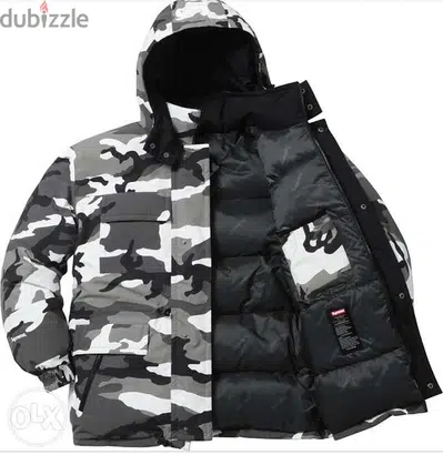 Authentic Canada Goose X Supreme Army Jacket diff sizes