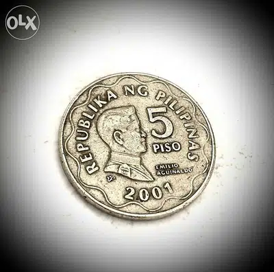 Pililpinas 2001 Republika NG 5 Piso