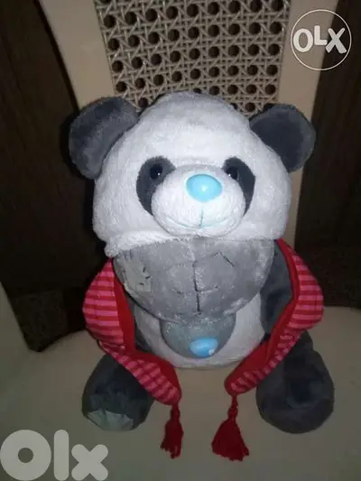 BEAR Rare PLUSH 2 in1 heads medium or small, 30 Cm England Brand=11$