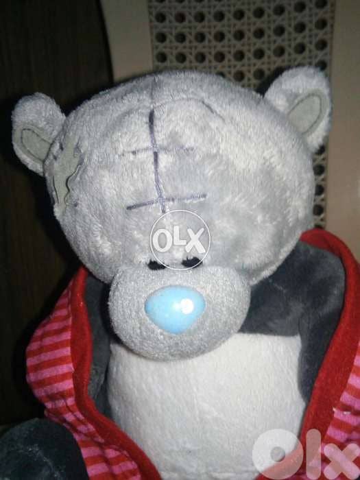 BEAR Rare PLUSH 2 in1 heads medium or small, 30 Cm England Brand=11$ 2