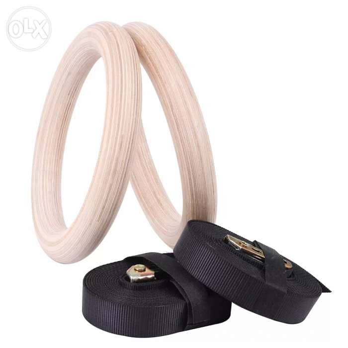 Wooden Gymnastic Ring 1