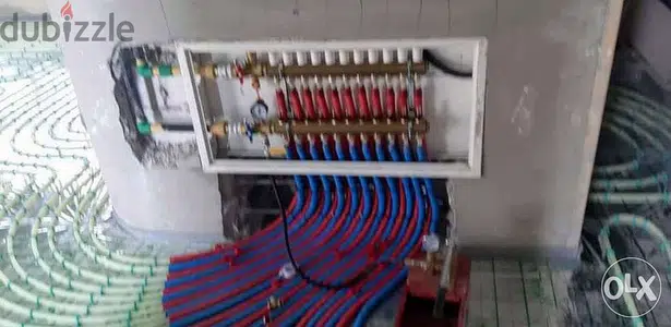 تنفيذ جميع أنوع صحية والتدفئ المركزيه والأرضية بشراف مهندسين مختصين