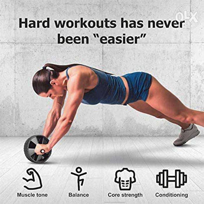 AB Roller Wheel, 6-Pack & Oblique Trainer, Tight-Fit Physique Trainer 4