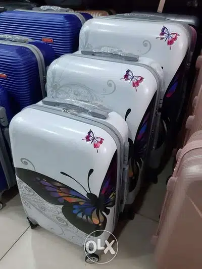 Butterfly Swiss Travel Suitcase set 76-969O37