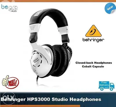 Behringer HPS3000 Studio Headphones Closed-back Headphones.