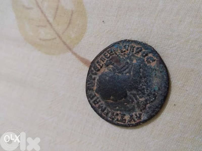 Ancient Roman Bronze coin for Emperor Serverus Alexander year 235 AD 0